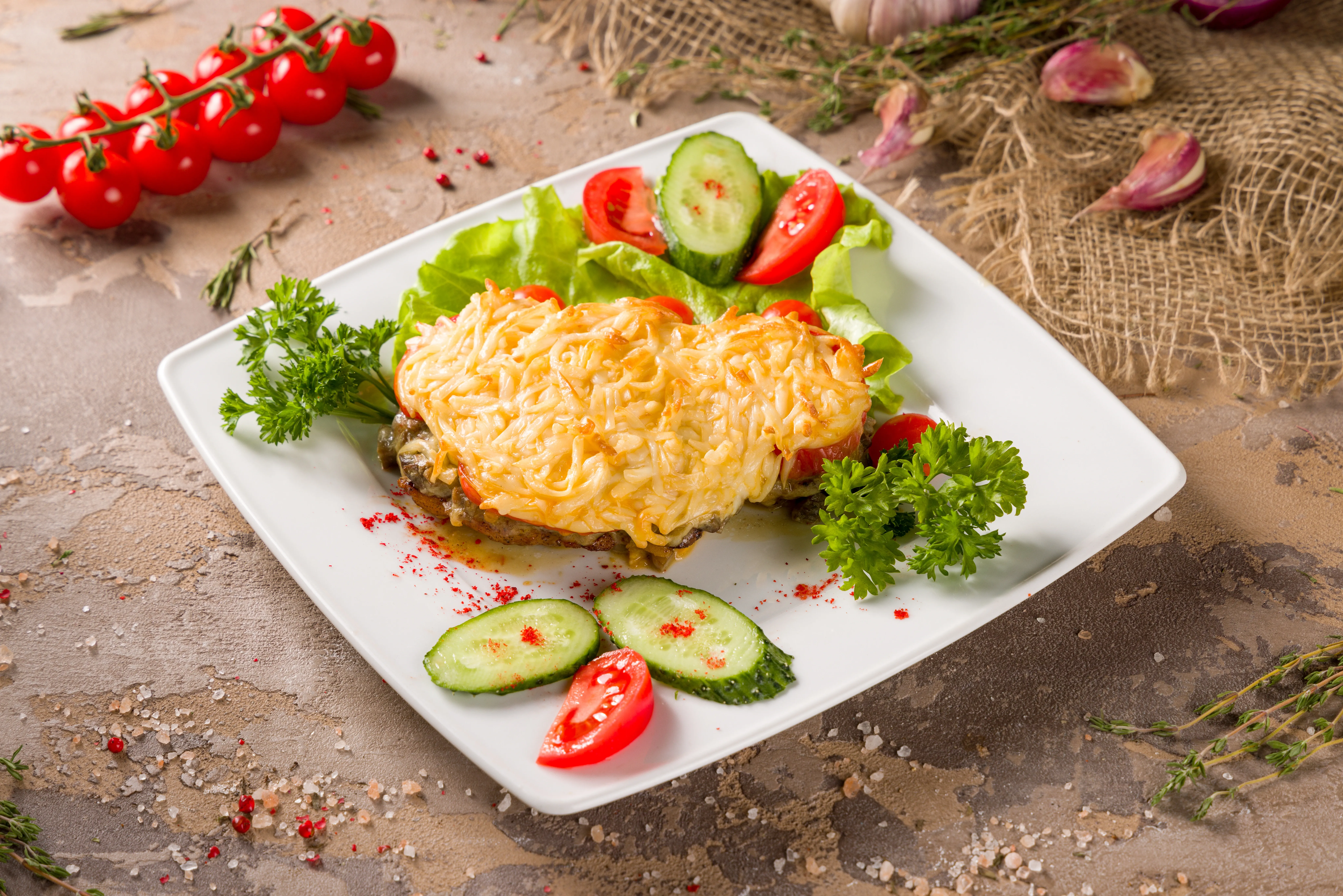 Мясо по-французски (телятина)